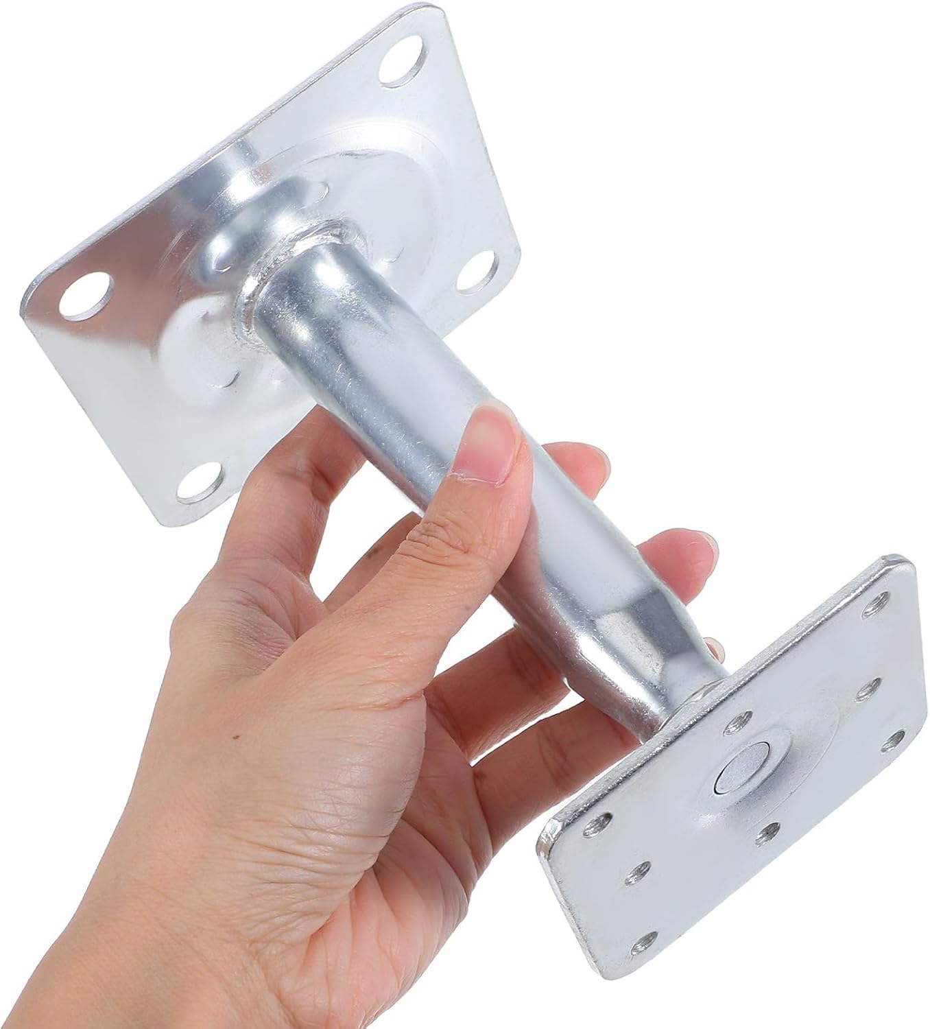 Adjustable Telescoping Floor Jack Support Pole Bracket, Heavy-Duty Bed Frame Lifting Bracket for Cabinet and Sofa, Floor Support Jack Post for Home and Rv Stabilization