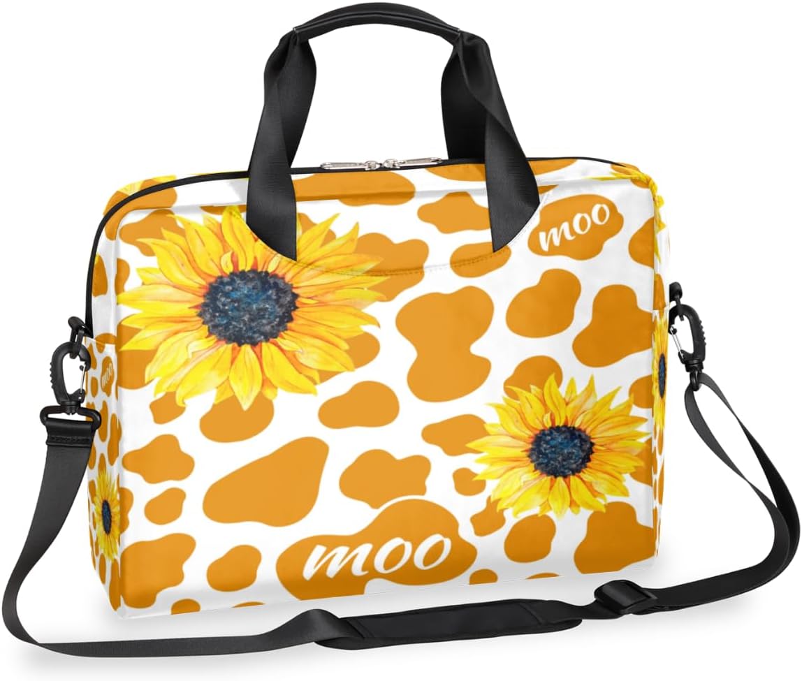 Yellow Cow Print Laptop Bag 15-16 Inch Laptop Case Bahrain Ubuy