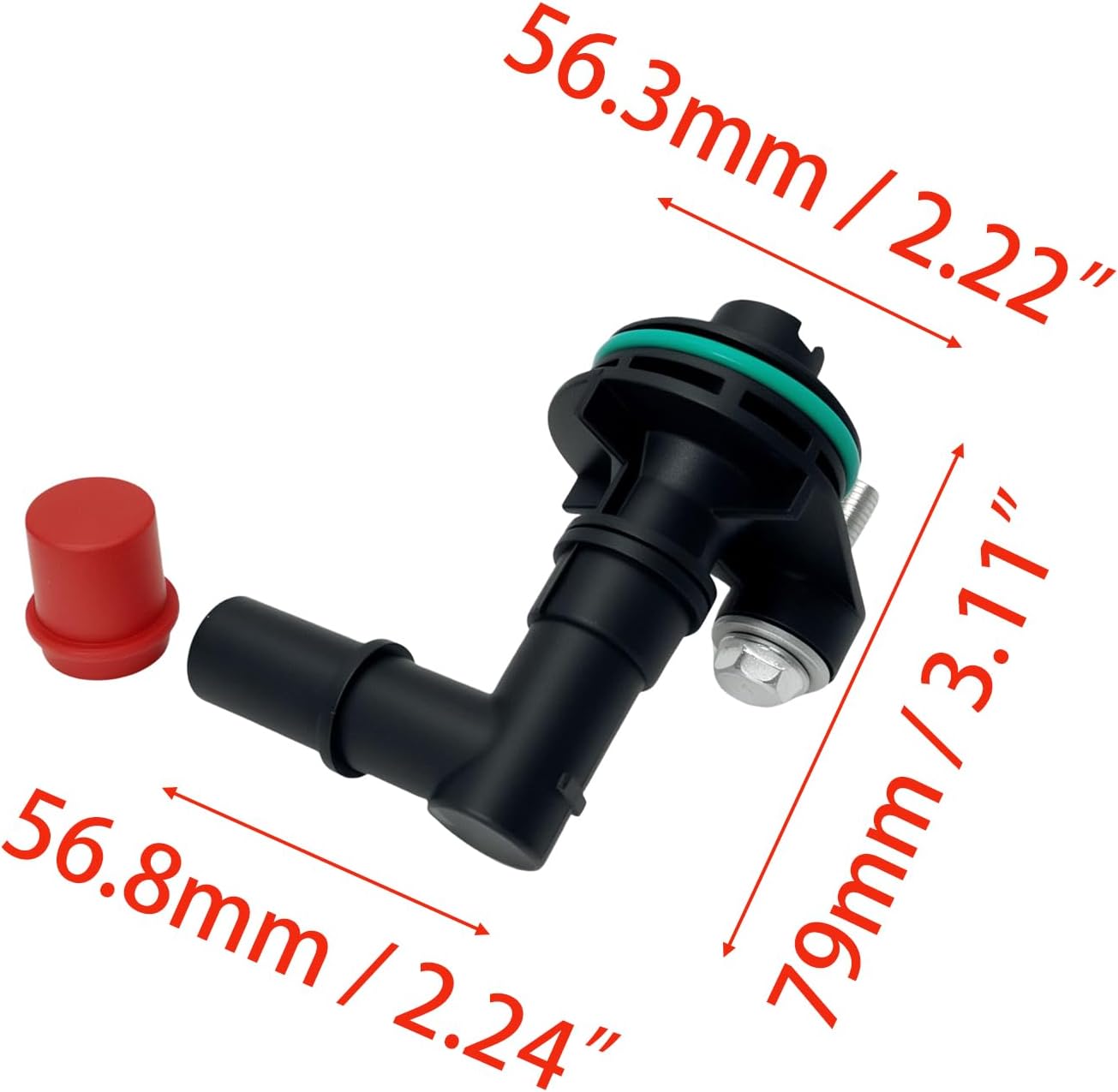 PCV Valve 12685407 12665645 Compatible with 2016-2019 Cruze 2016-2024 Equinox 2016-2024 Malibu 2016-2024 Trax 2016-2022 Encore 2016-2024 Terrain