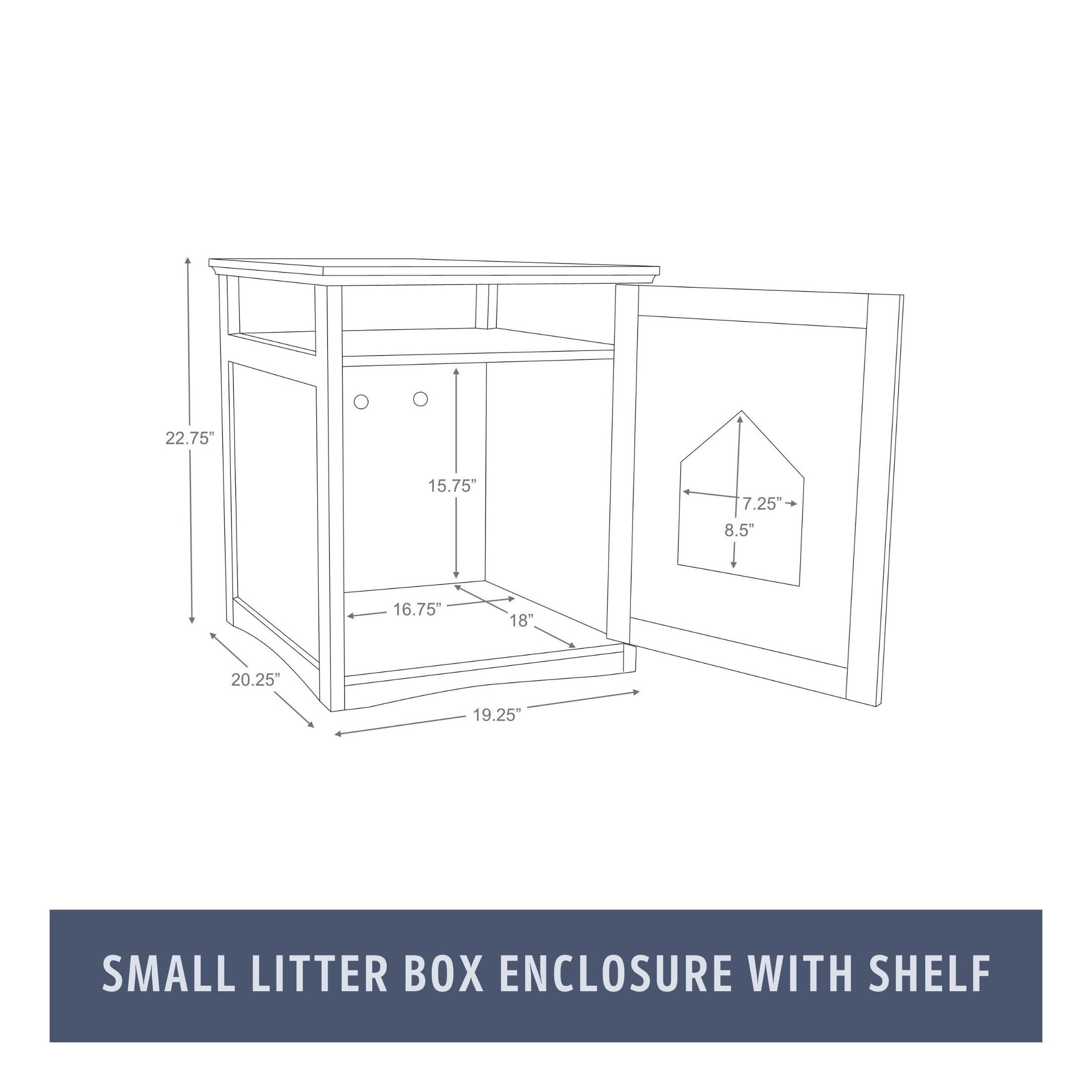 Trixie 40293 - Contenitori per lettiera o case per animali domestici, colore: Bianco