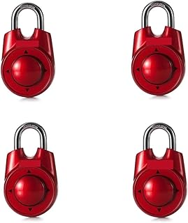 1500ID Portable Padlock Escape Room Gym School Club Cabinet Lock Combination Code Directional Keyless Door Lock(4)