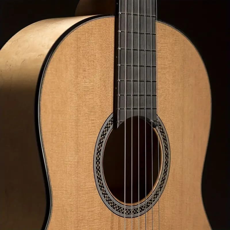 TECHZOCO Lot de 6 cordes métalliques acoustiques de première qualité pour guitare acoustique