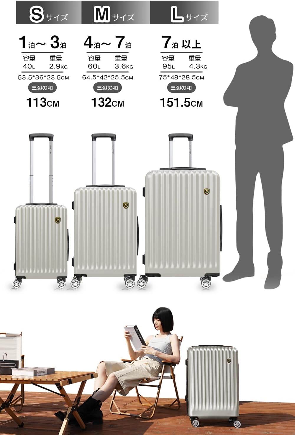 機内持ち込みサイズ