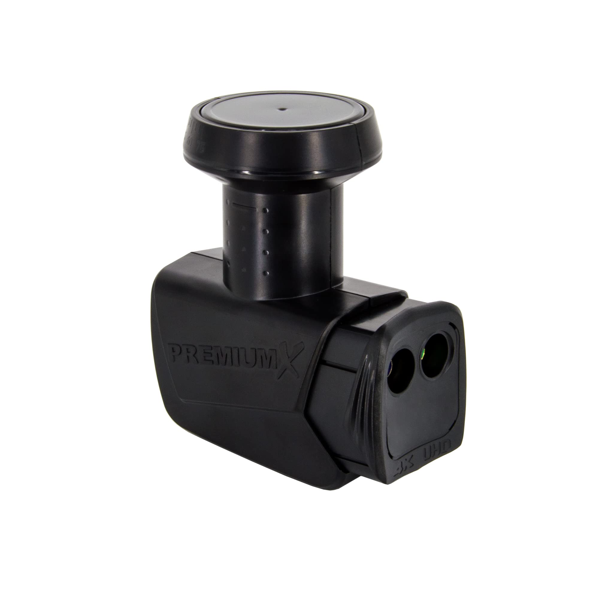 Satelliten-Komplettanlage 60cm Anthrazit Twin LNB Wandhalter 45cm ALU 4X F-Stecker