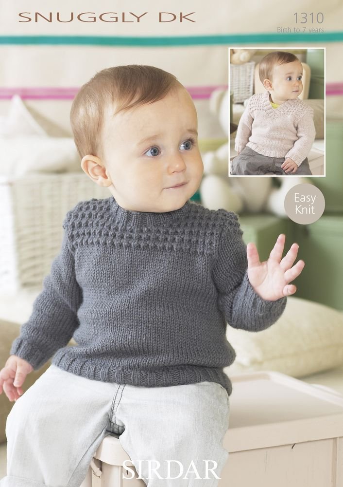 Sirdar Multicolor Snuggly Dk Knitting Pattern 1310