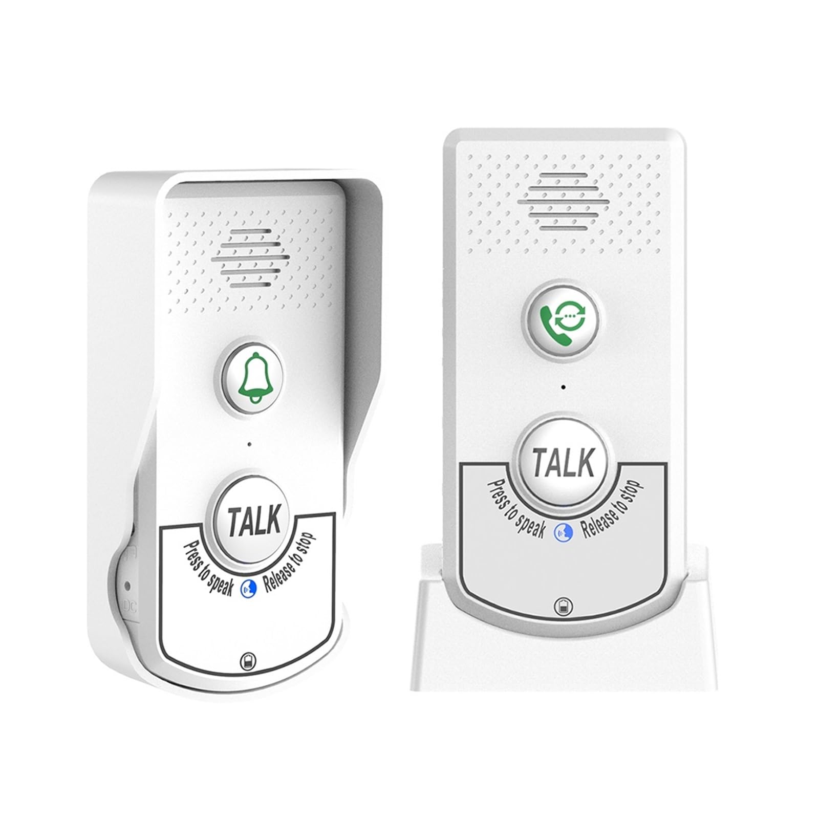 Récepteur audio et émetteur de sonnette avec interphone pour ne plus rater vos colis