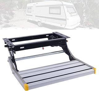 Rv Entry Steps RV Camper Steps, Electric Automatic RV Steps, 180 kg/400lbs Capacity, for Motorhome RV Camper Van Travel Trailer Caravan (Color : 50cm/20in-24v)