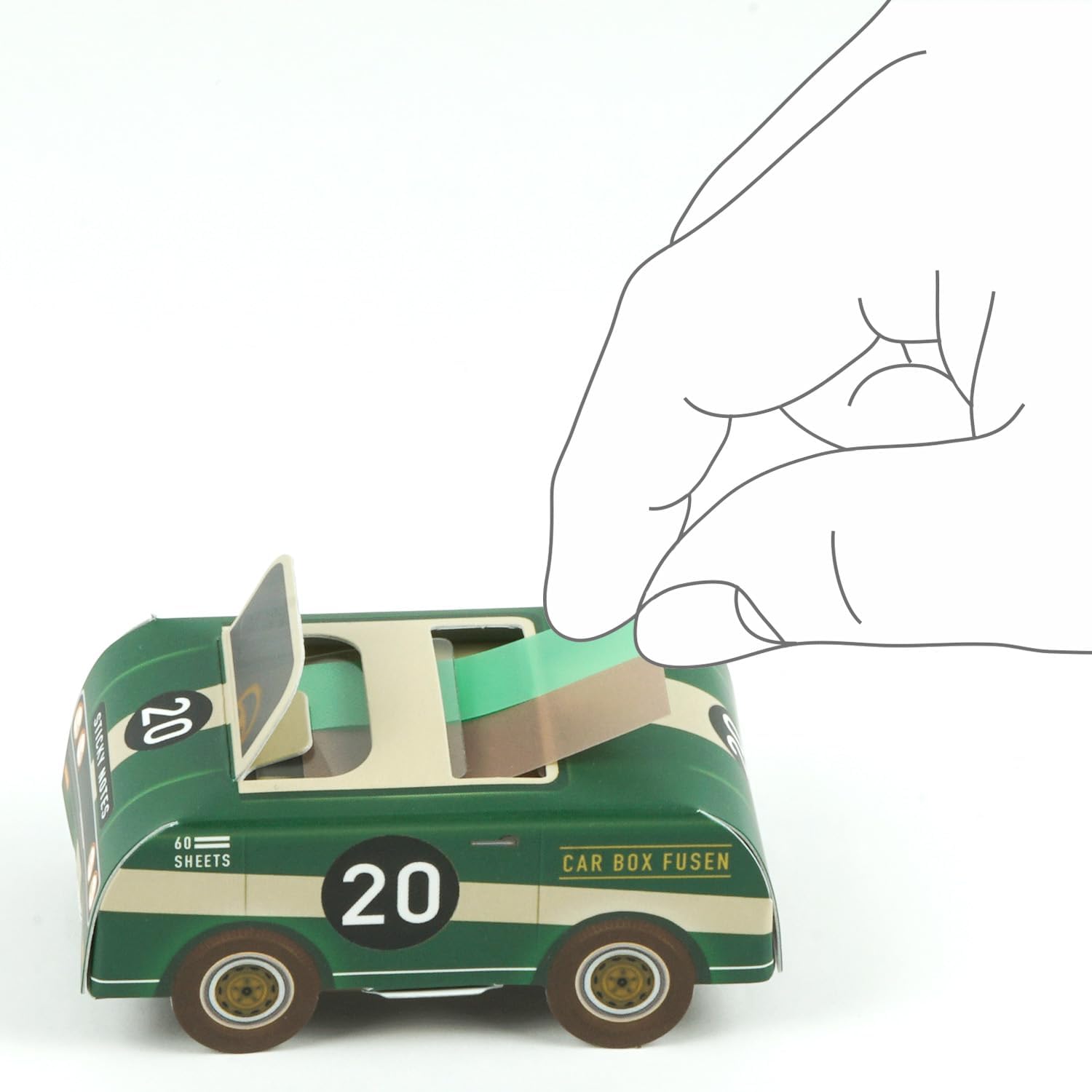 Greeting Life TKPG-45 Kuruma Fusen Classic Sports Car
