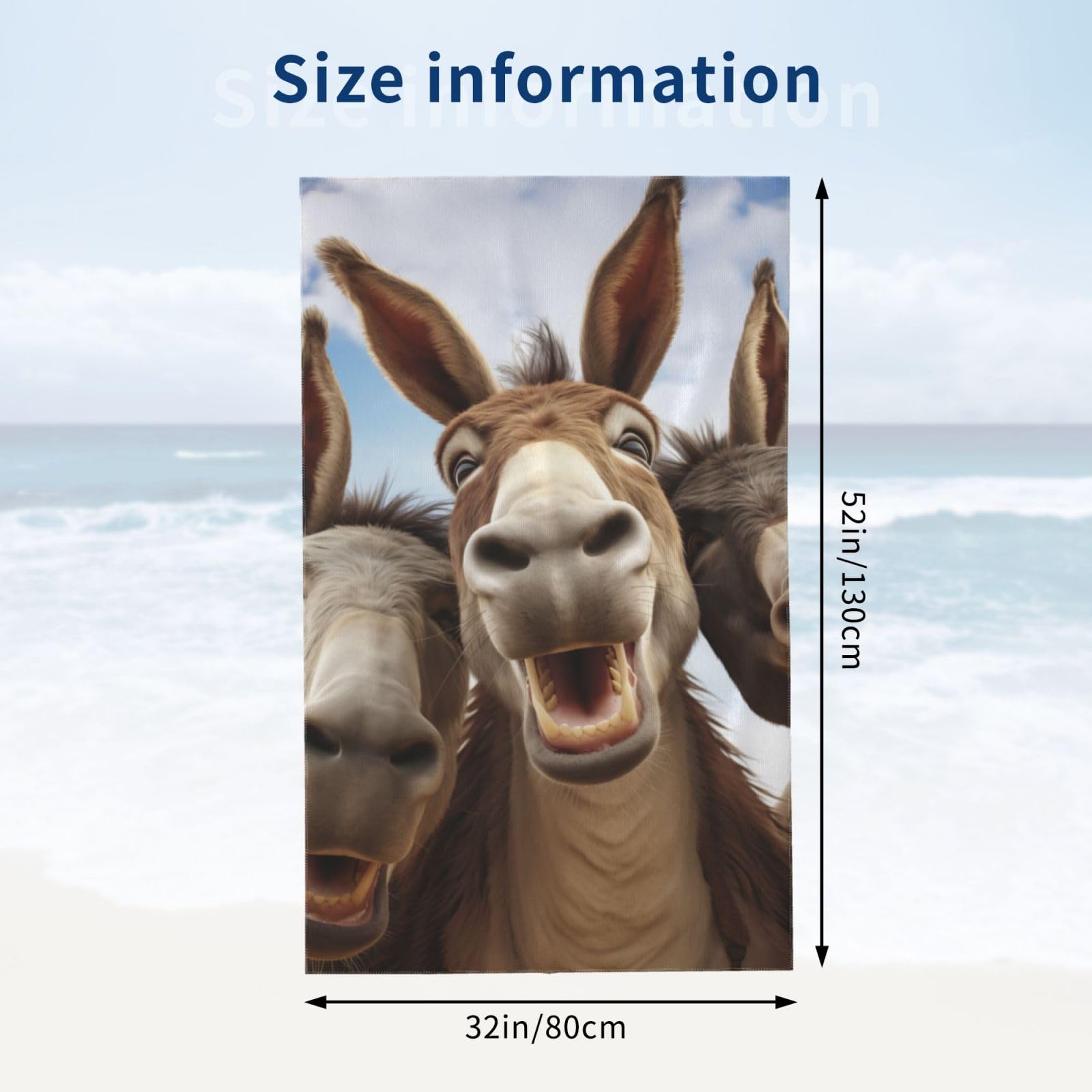 Microfiber Chicken Beach Towel - 32x52 Inch, Quick-Dry, Sand-Free - Fun Print For Pool & Travel