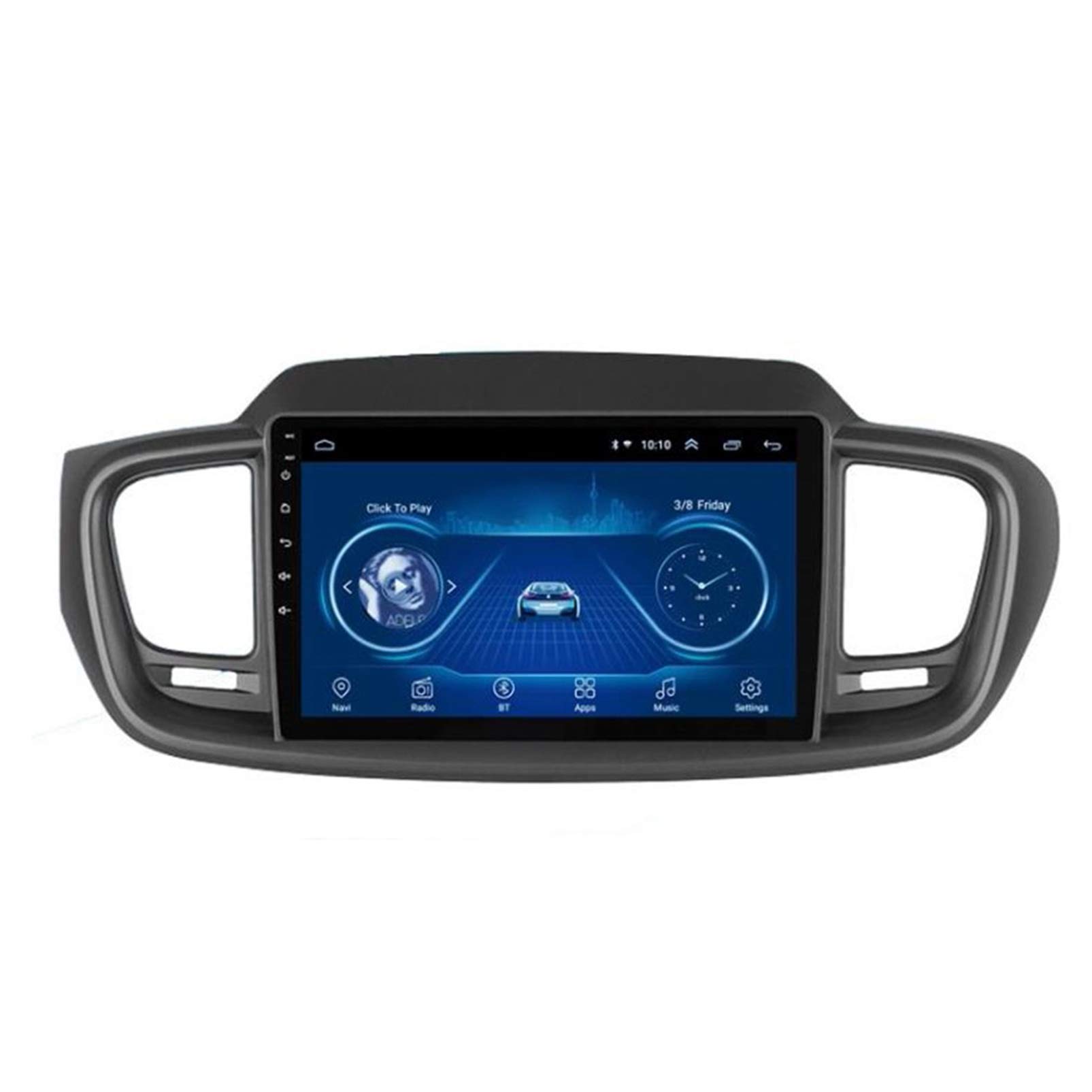 Autoradio Bluetooth KIA Sorento pour remplacer l'écran d'origine et connecter un smartphone