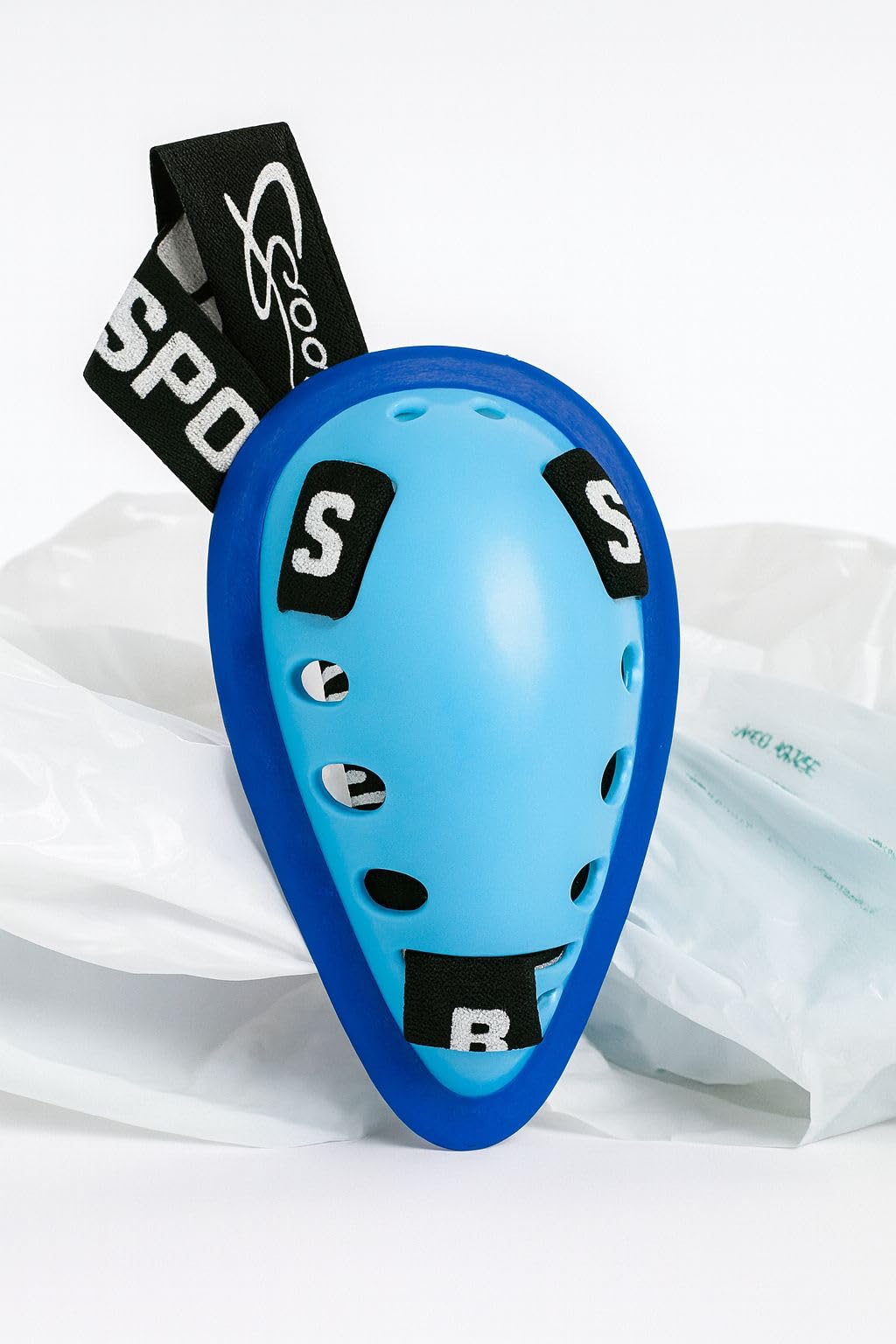 Cricket Abdominal Guard for Men | Shockproof Groin Guard Protector with Adjustable Strap | Lightweight & Ventilated Sports Safety Cup for Cricket, Hockey & Football (Blue)-image-47