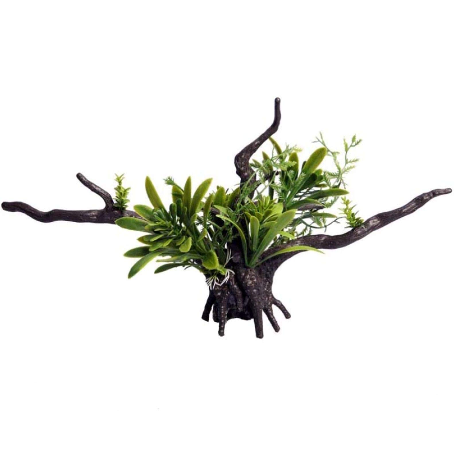 Aqua One Ecoscape Fake Driftwood Aquarium Decoration-Bromealiad