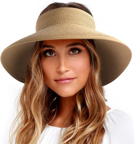 FURTALK Sun Visor Hats for Women Wide 