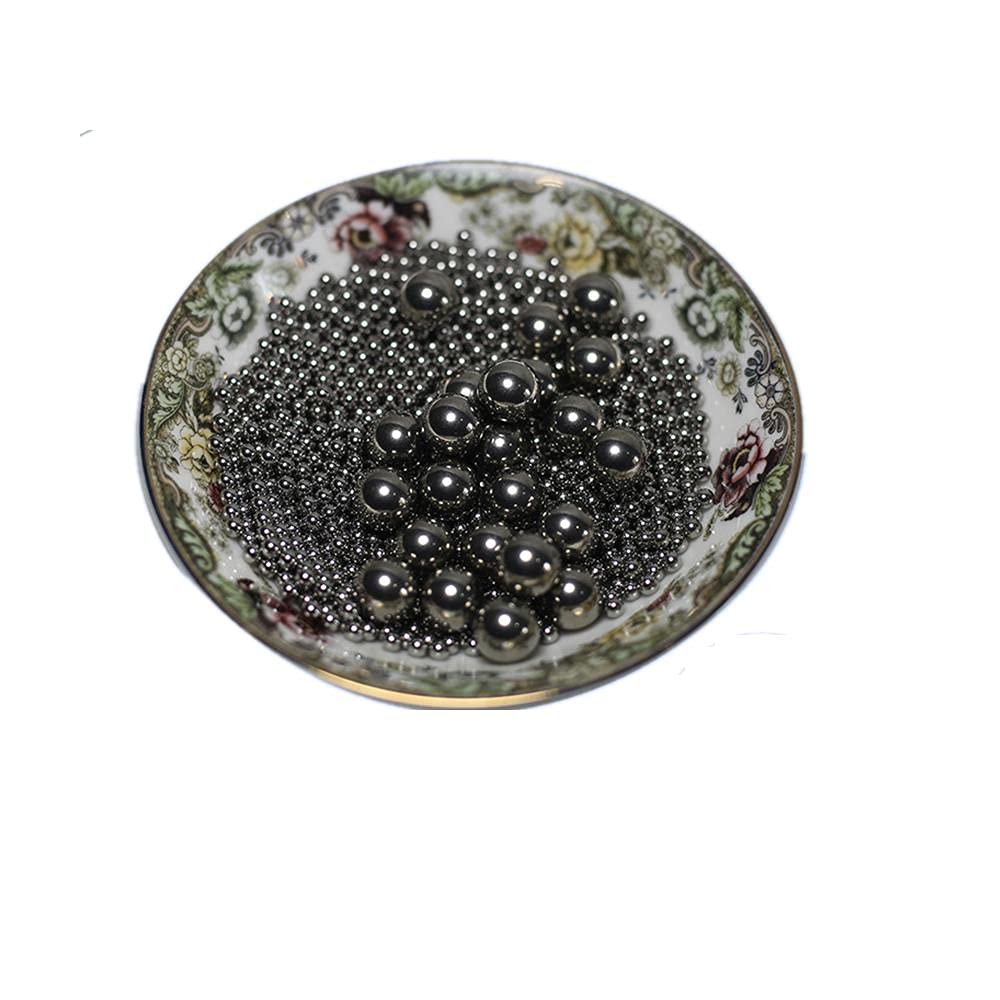 Rodamientos de bolas, Bolas de rodamiento, esferas de acero inoxidable 304 Bolas de acero inoxidable sólido Bola de resistencia a la corrosión 200PCS(4.763mm)