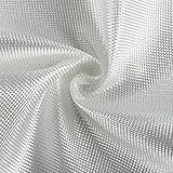 1 metro X 1 metro tela de fibra de vidrio tejido liso ignífugo e impermeable 135g por metro cuadrado barco fibra de vidrio alta temperatura