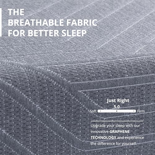 MLILY EGOHOME 12 Inch Hybrid Queen Size Mattress, Memory Foam Pocket Spring Mattress for Cozy Sleep, Bed in a Box, CertiPUR-US Certified, Pressure Relief, 60x80x12 Black by MLILY - Image 3