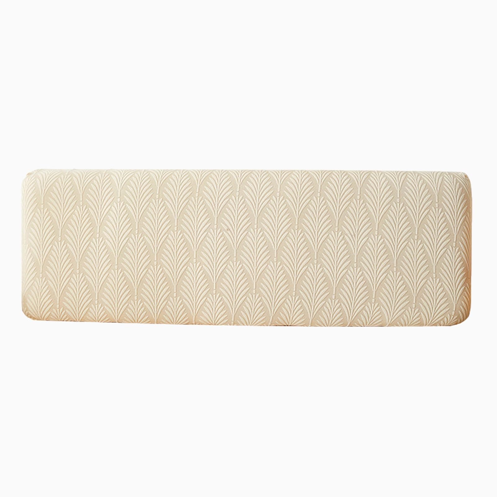 Xjhkg Beige-B Universal Bed Headboard Slipcovers Jacquard Furniture Cover For Bedroom Decor(,1.5M)