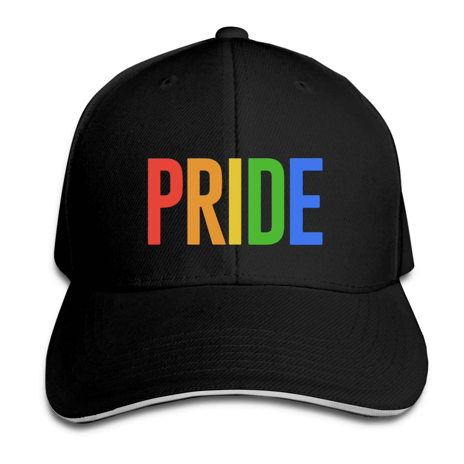Gay Pride Baseball Cap Sandwich Cap Dad Hat Retro Cowboy Hat Vintage Denim Trucker Hat Sun Outdoor Sports Cap Unisex