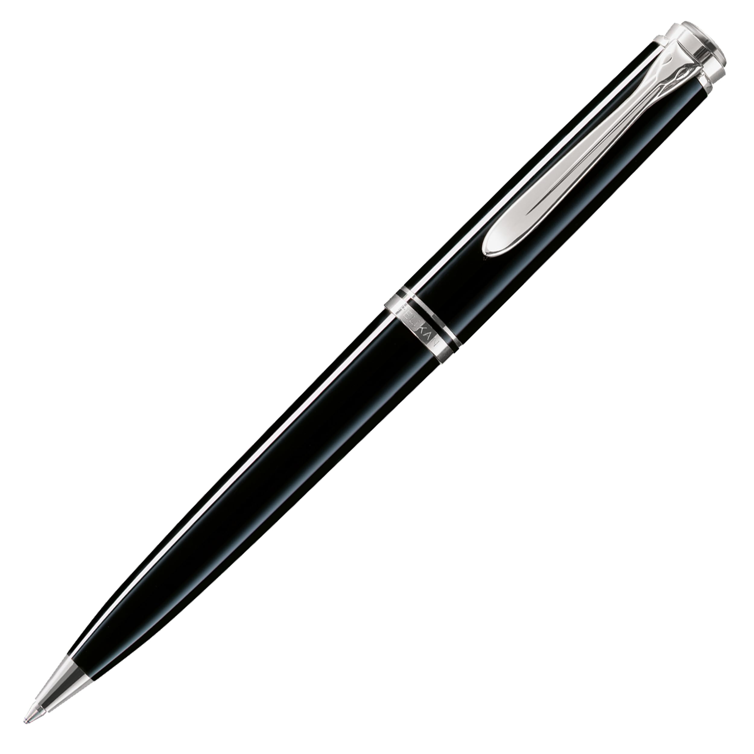 Pelikan Kugelschreiber Souverän 805, Schwarz, hochwertiger Drehkugelschreiber im Geschenk-Etui, 926360