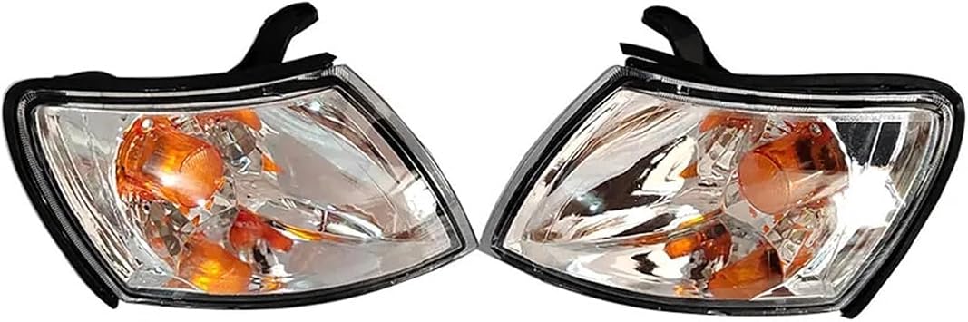A Pair Car Crystal Turn Signal Corner Lamp Indicator Light Compatible with Toyota Corona Carina Caldina ST190 CT190 1992 1993 1994 1995