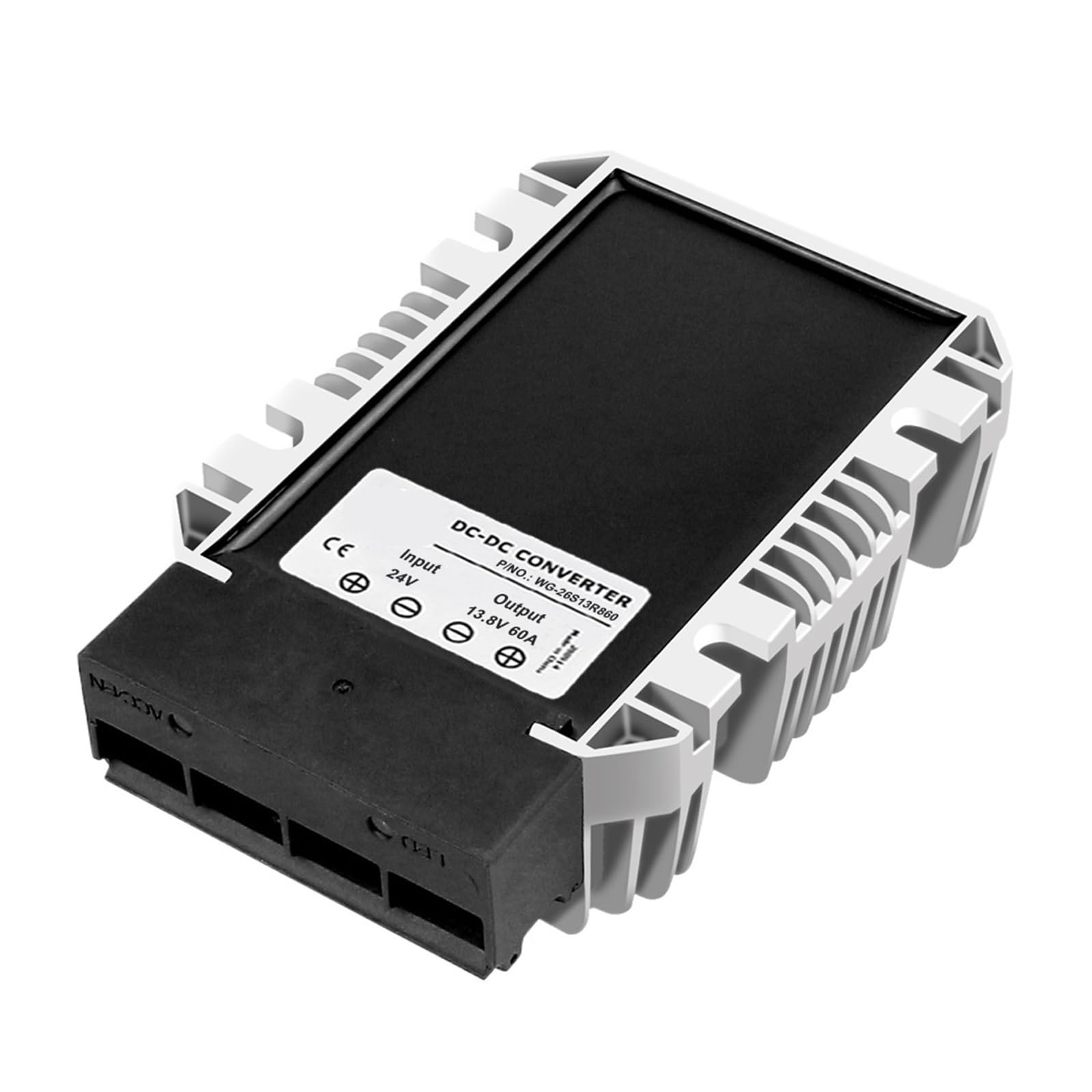 1 x konwerter reduktora napięcia DC 24 V 36 V 48 V DC 12 V 13,8 V 50 A 60 A wodoodporny regulator napięcia wózka golfowego do rowerów (50 A, 48 V (30-60 V) _ 12 V)