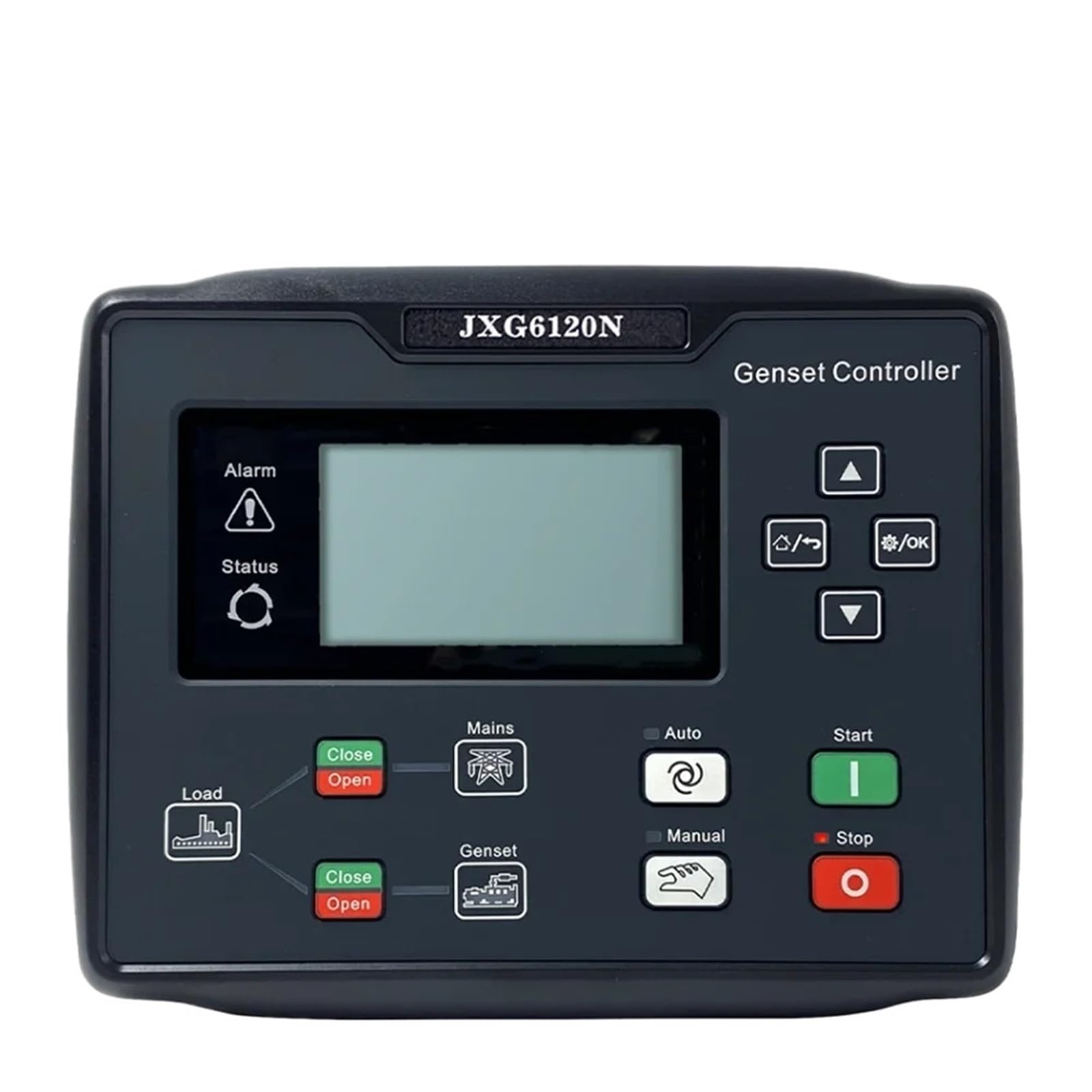Jdilfunu One Color Hgm6120n Amf Generator Auto Start Stop Controller Control Module Panel Circuit Board Genset Parts 1Pcs