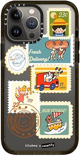 Miniatura 8 de CASETiFY Impact - Funda para iPhone 13 Pro Max, color negro transparente