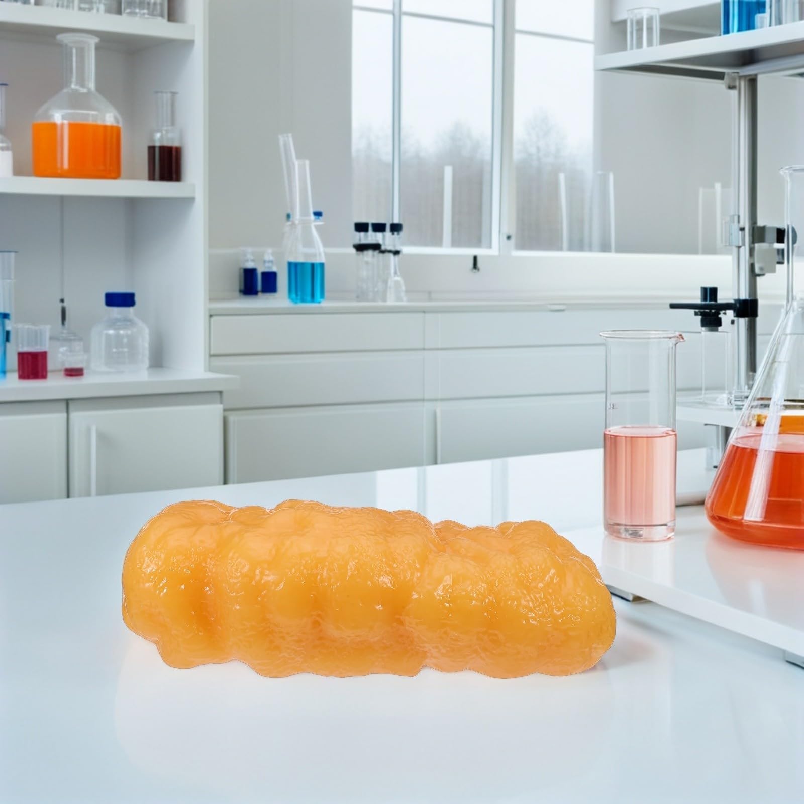 PRETYZOOM Modelo Realista de Tejido Graso Humano de 1kg para Demostración Científica y Educación Anatómica, Fabricado en Tpe para Uso en Salas de Fitness y Enseñanza