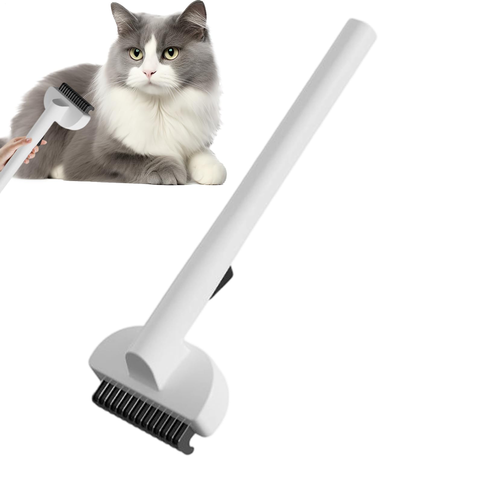 Bürste Für Katzen Haarausfall Bürstet Wohnungskatzen | Haarentferner Werkzeug Für Tierzubehör Lose Fell Entfernen Massage Indoor Haushalt