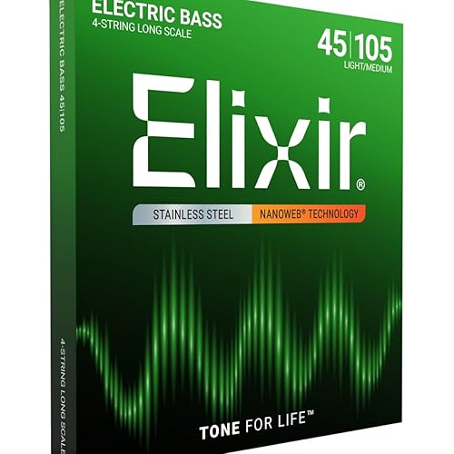 Elixir 14677 Bass 4-String Long Scale