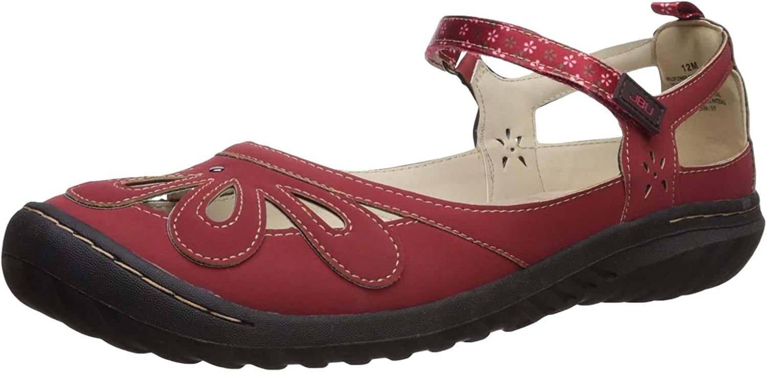 JBU by Jambu Women's Wildflower Encore Mary Jane Flat Amazon.ca
