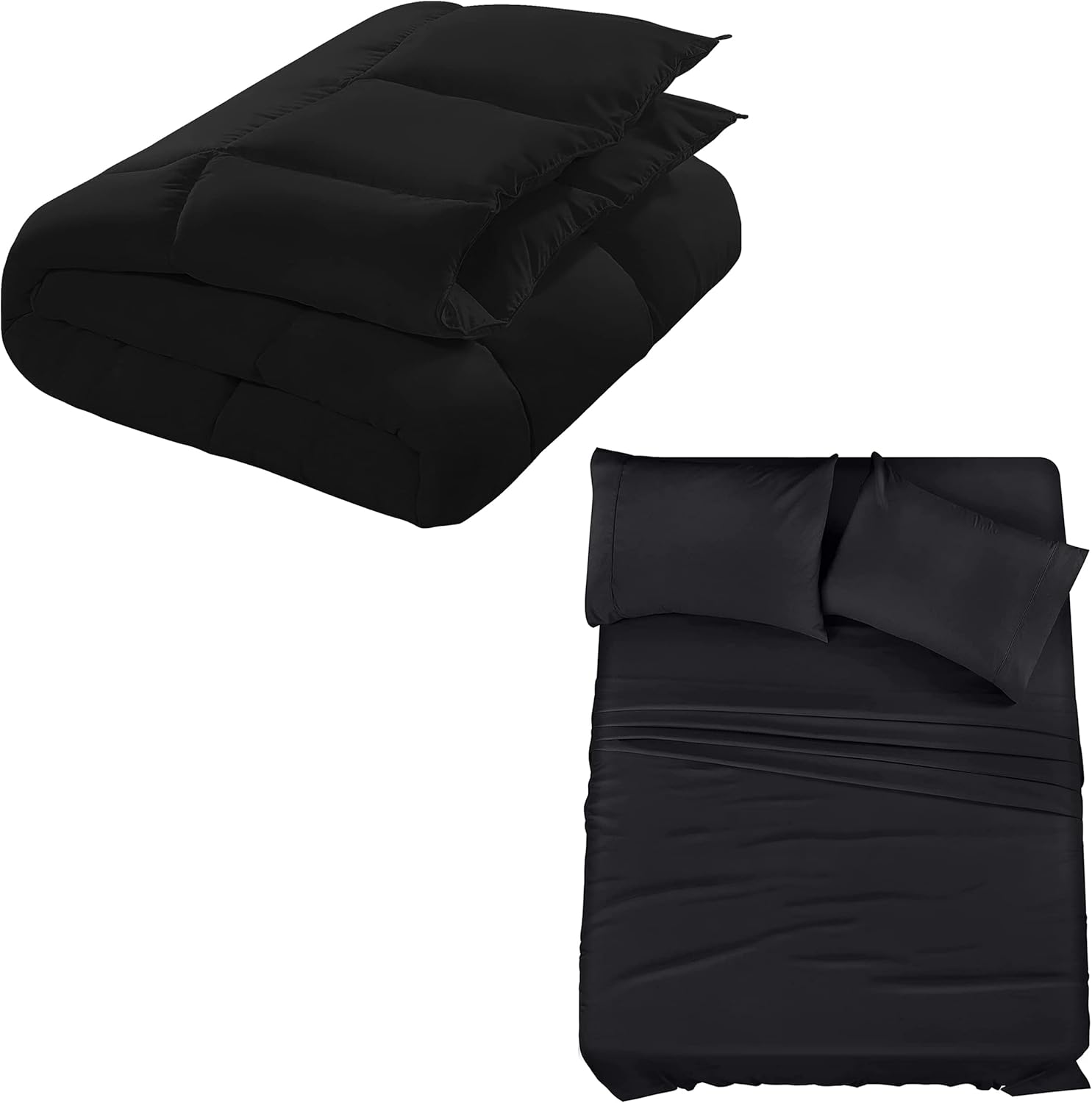 Utopia Bedding 1 Comforter Duvet Insert with 1 Utopia Bed