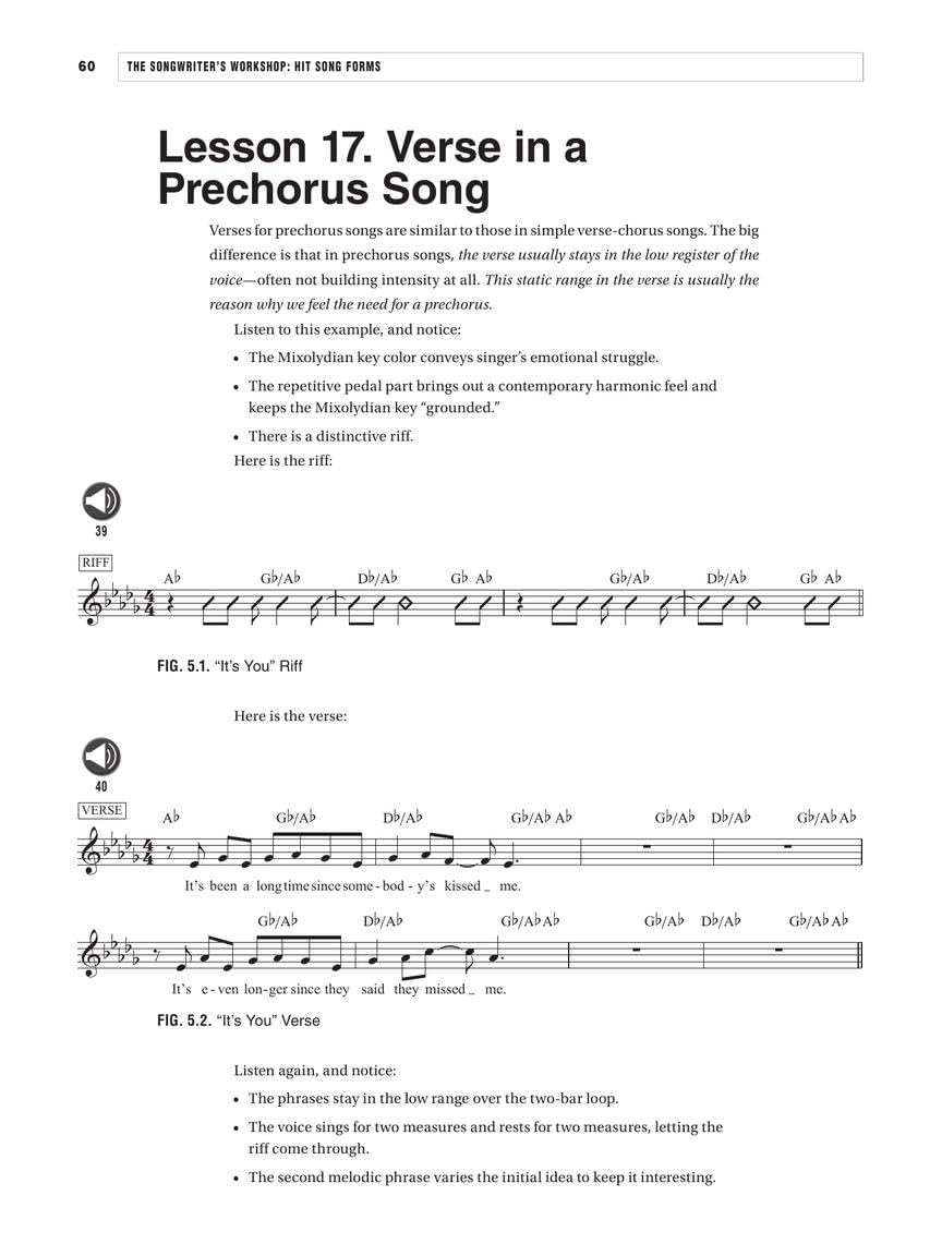 The Songwriters Workshop - Hit Song Forms | Contemporary Songwriting Guide for Beginners and Advanced Writers | Learn Modern Song Structure Melody Harmony Chorus Types and Lyric Craft
