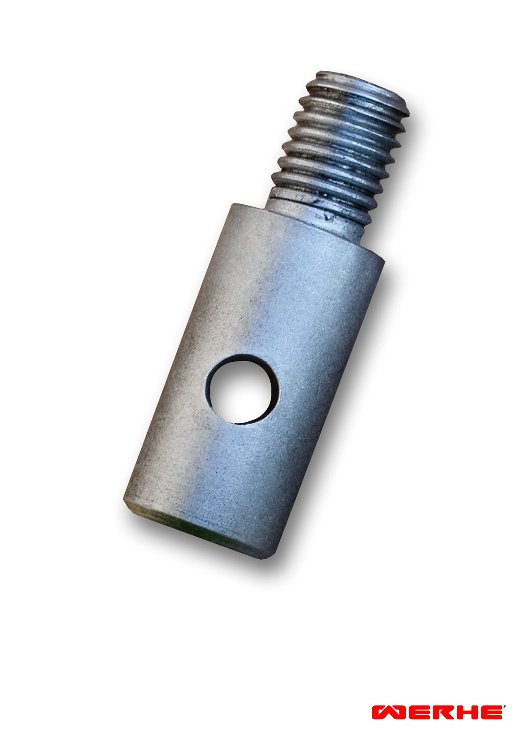 WERHE Barrena para tierra 150 mm con adaptador M14 – Barrena robusta para taladros – Punta de perforación precisa para jardín y pozo – Duradera para profesionales y aficionados al bricolaje