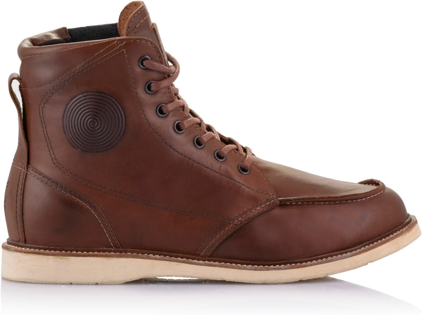 Alpinestars Oscar Monty V2 Shoes, CE-Certified Stylish Motorcycle Footwear, 12, Brown