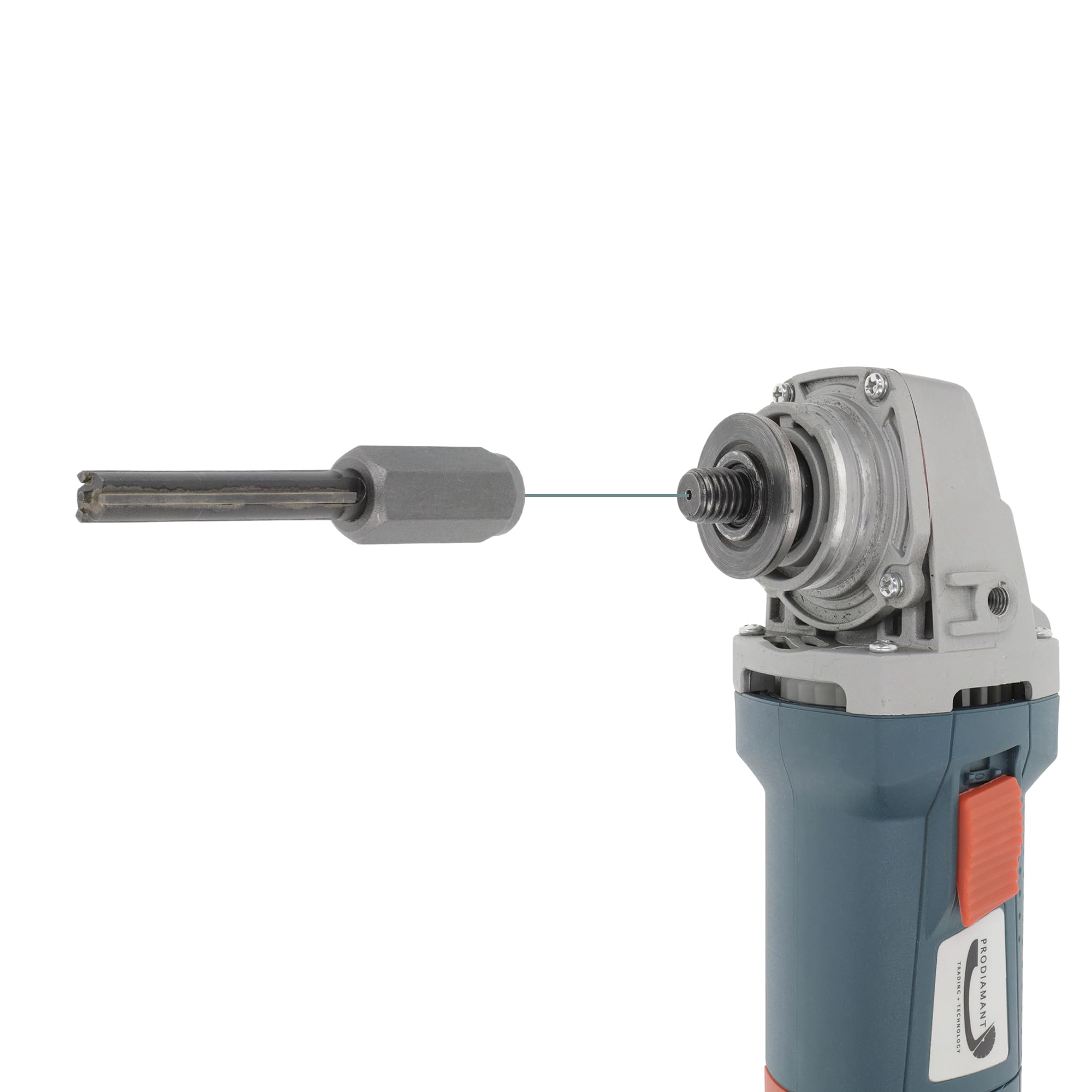 PRODIAMANT Fresa para juntas 10 mm x M14 de metal duro - longitud de corte 60 mm, ideal para mortero y rehabilitación, para amoladora angular