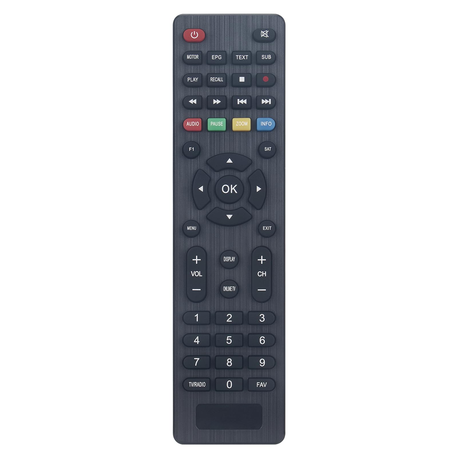 Replacement Remote Commander Compatible for iSTAR IPTV Box OTT TV Receiver ZEED/A9000 A8000 A8500 X50000 ZEED222 ZEED333 ZEED4 ZEED5 ZEED 222 ZEED 333 ZEED 4 ZEED 5 A1600 A6500 A65000 A7000