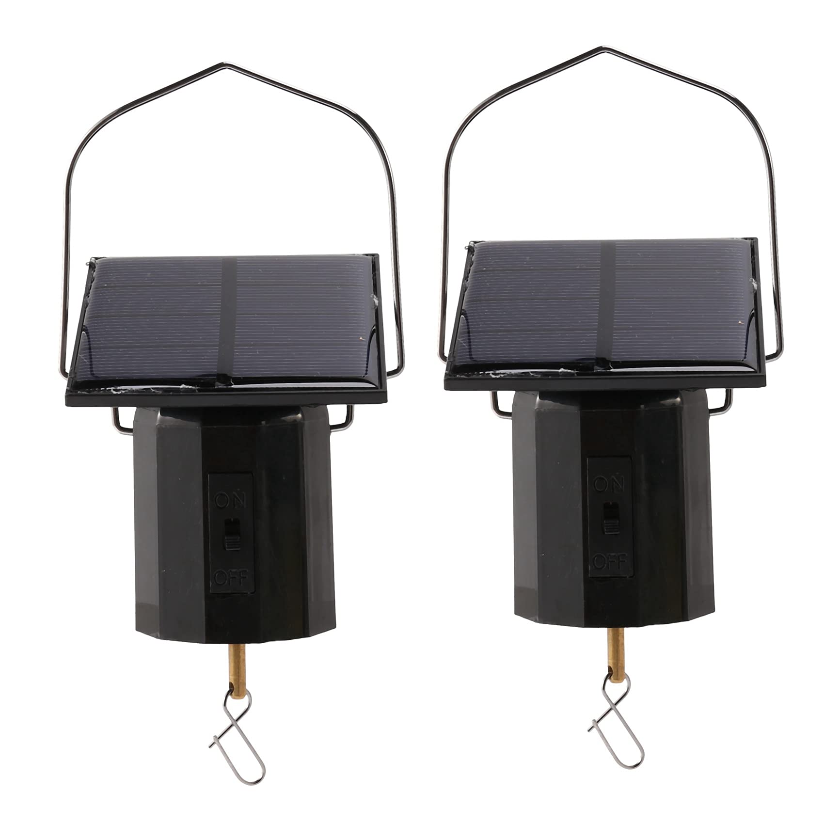 LOOR Solar HäNgend Display Motor Rotierend Kleiner Motor Solar Energie Wind Motor Mehr Zweck Drehbarer 2 StüCke