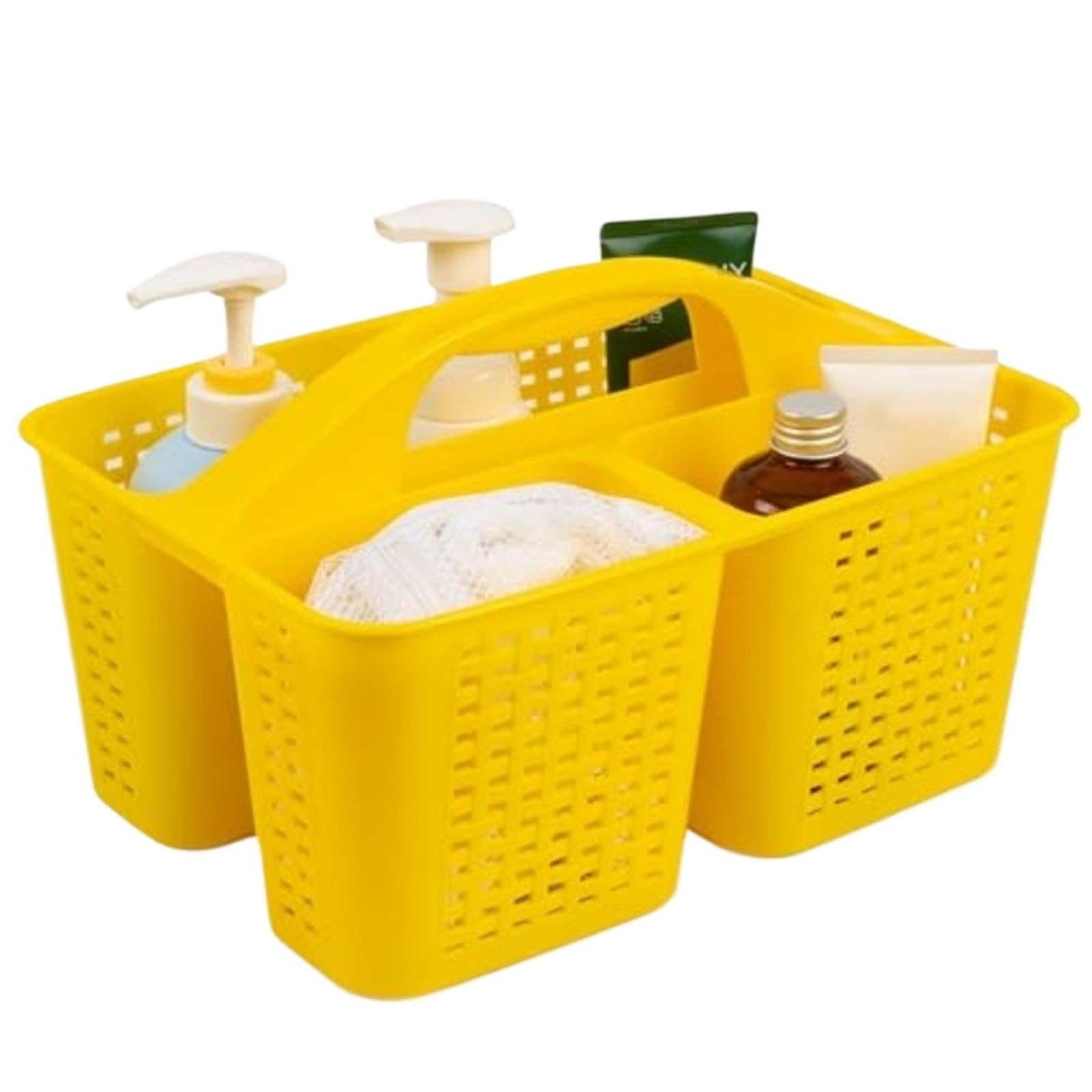 WSQHAO 2Pcs Portable Shower Caddy, Organizer With Handle, Plastic Basket for Shower(Color9)