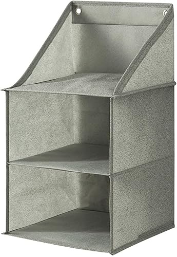 ACEZIYAN Bolsa de almacenamiento para colgar en la pared, organizador de armario sobre la puerta, 2 estantes, organizador colgante de armario, disponible en Yaxa Peru