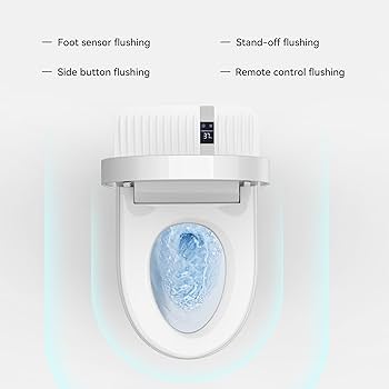 homary Smart Toilet with Built-In Bidet, Smart Toilet Seat