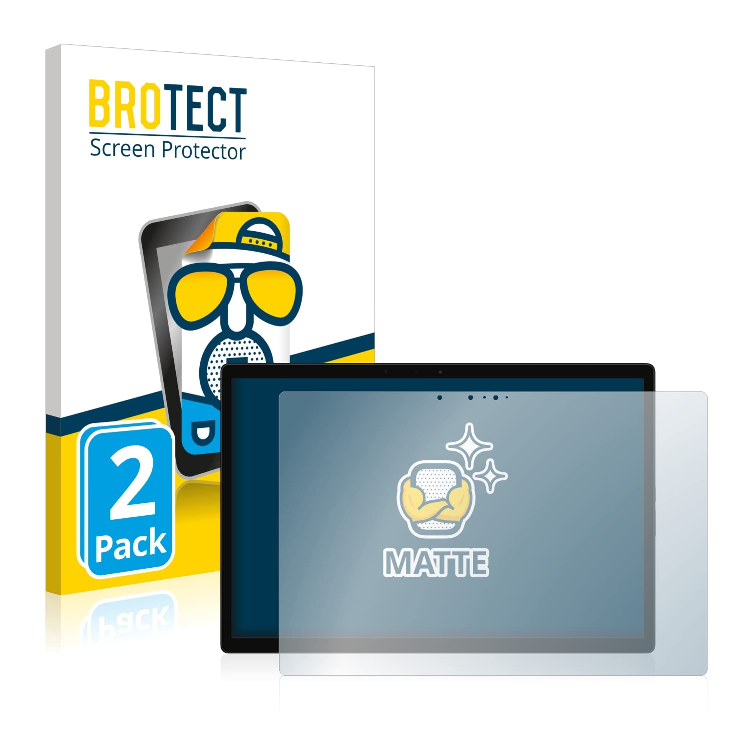 brotect Pellicola Protettiva Opaca Anti-Riflesso per Xiaomi Book S 12.4" (2 Pezzi)