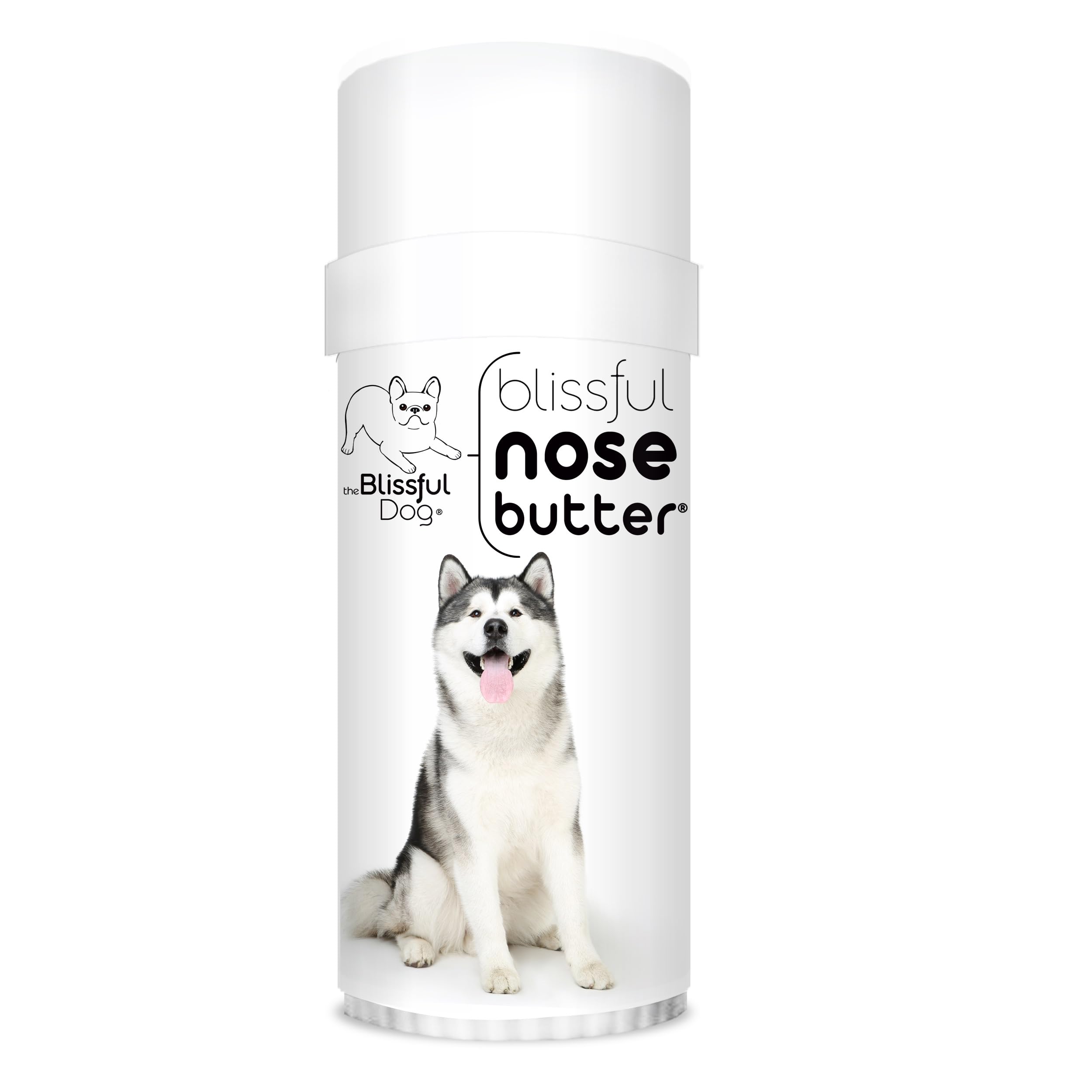 The Blissful Dog Malamute Unscented Nose Butter - Dog Nose Butter, 2 Ounce