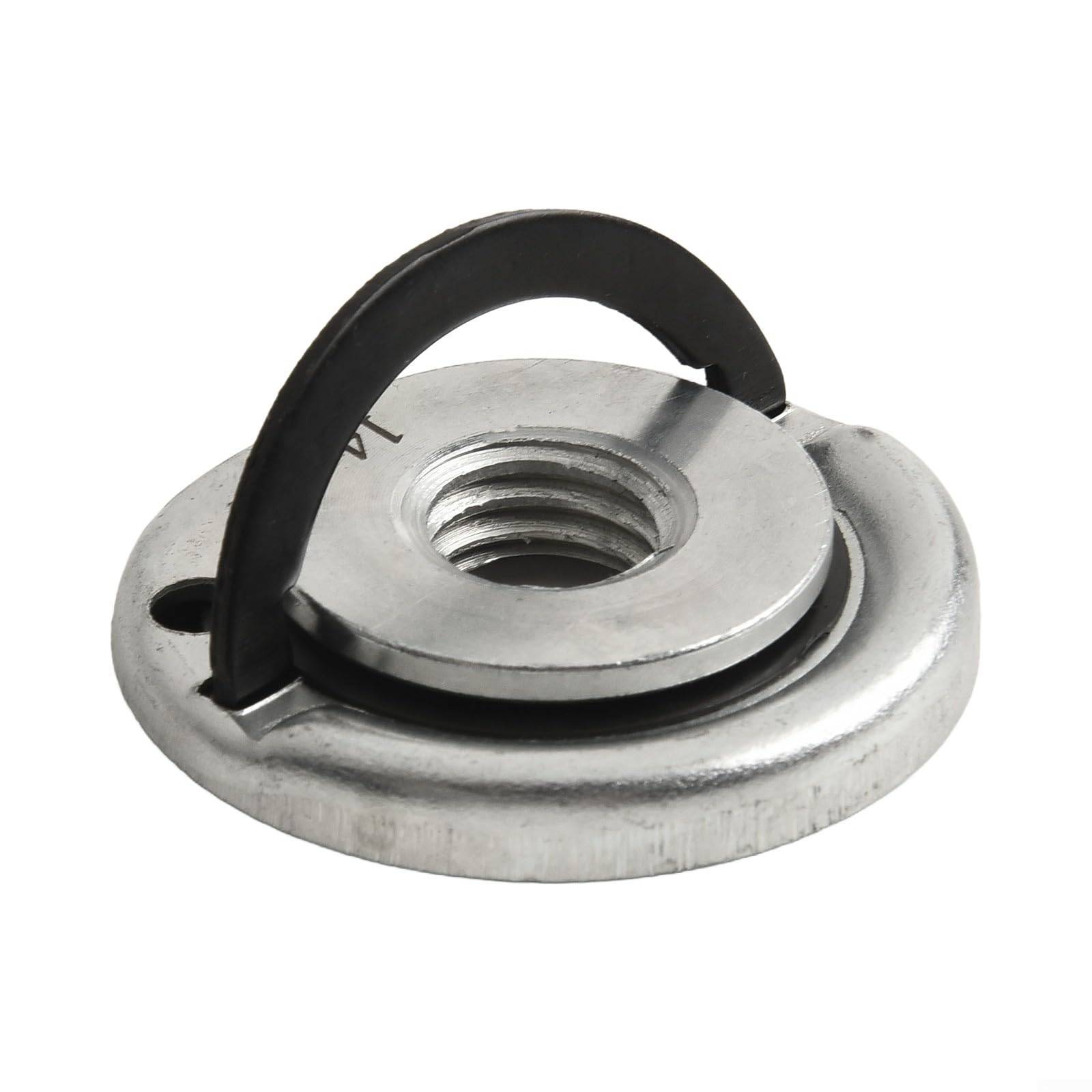 2-teilig für M14 Spannfutter für Winkelschleifer mit Schnellspannmutter und Doppelplatten-Klemmdesign, kompatibel mit Standardscheibengrößen