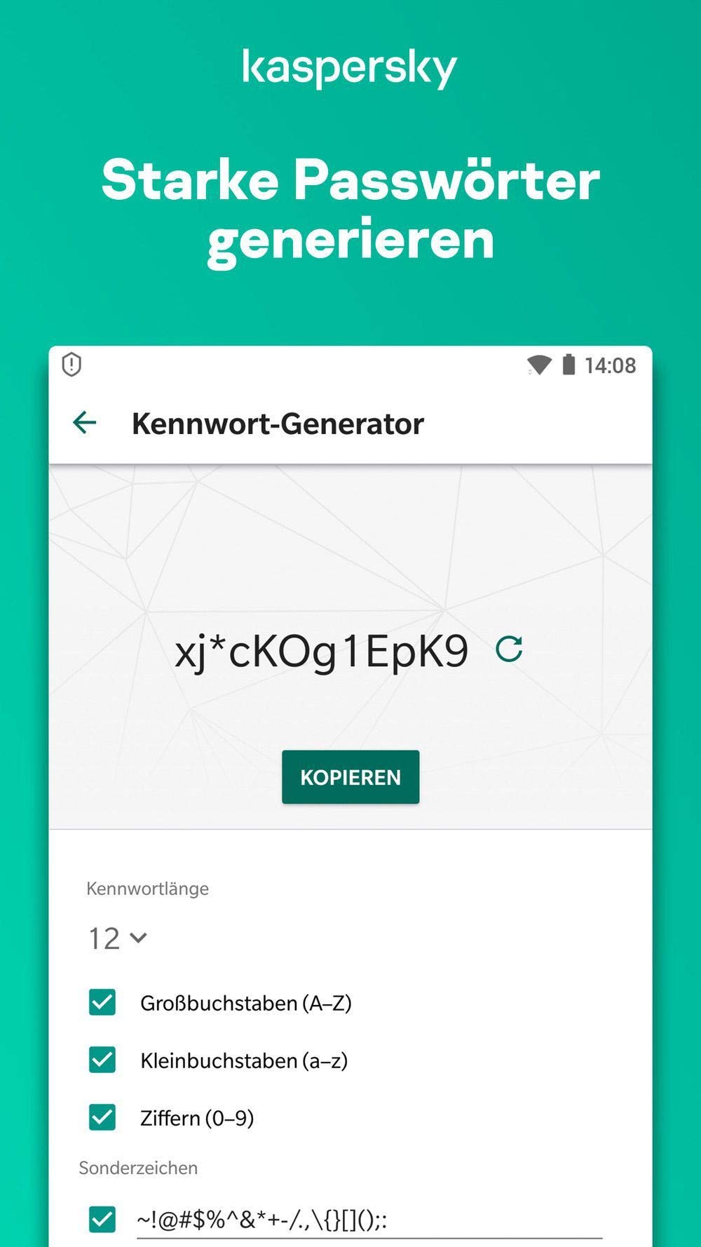 Kaspersky Password Manager | Unbeschränkte Anzahl von Geräten | 1 Benutzerkonto | Jährliches Abo | Windows/Mac/Android/iOS | Aktivierungscode per Email