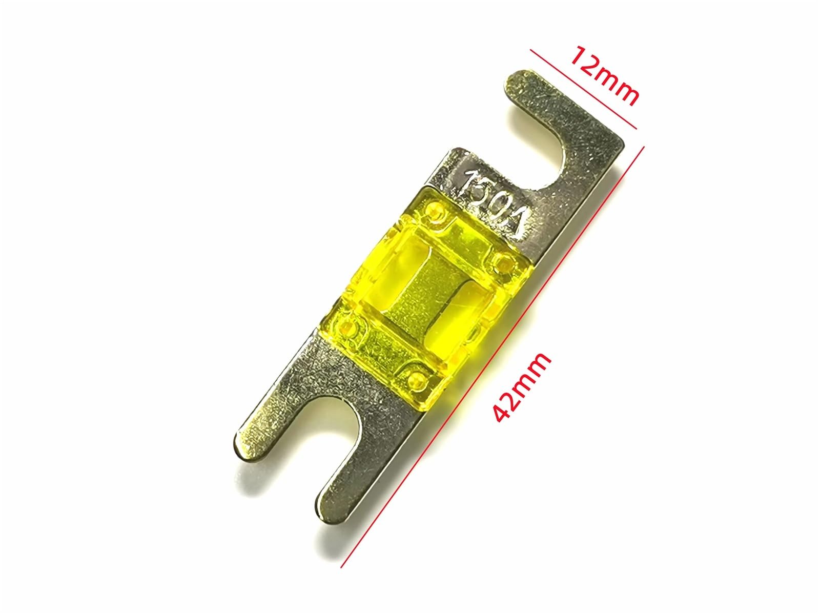 Bezpieczniki samochodowe ze śrubami, mini stereo bezpiecznik audio, 100 A, 125 A, 150 A, 175 A, 200 A, 32 V, 5/10 sztuk (175 A, 10 szt.)