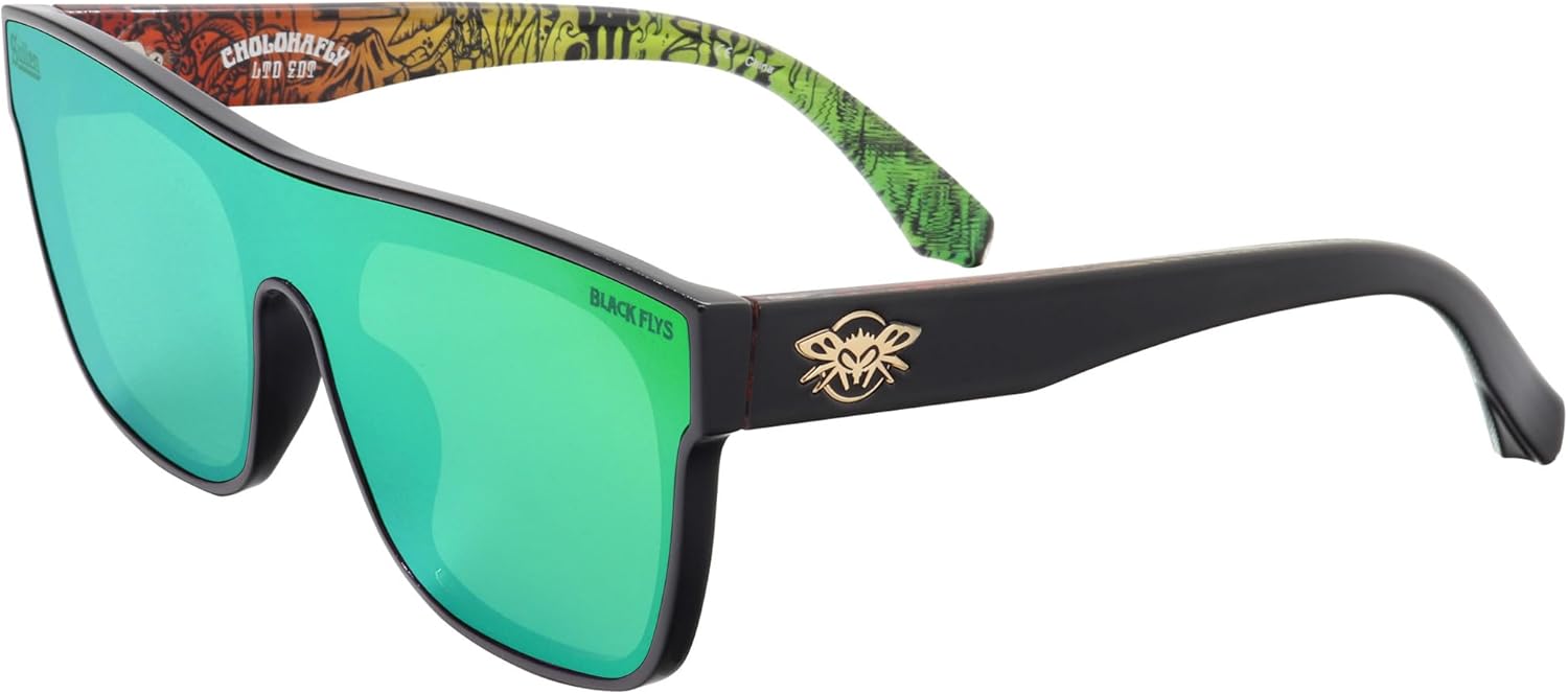 Black Flys Choloha Fly Sullen Collaboration Single Lens Sunglass