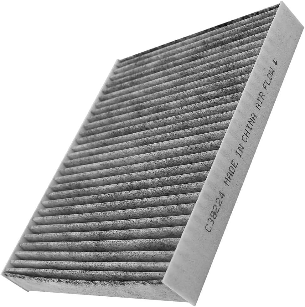 C38224 2pc Cabin Air Filter Comaptible with 2020-2021 Chevrolet Silverado 3500 HD, 2021 Chevrolet Tahoe, 2021 Chevy Suburban, 2020-2021 GMC Sierra 2500 HD, 2019-2021 GMC Sierra 1500