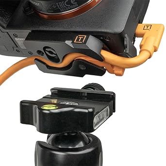 Tether Tools TetherGuard LeverLock Plate Bundle with TetherPro USB-C to USB-C Cable