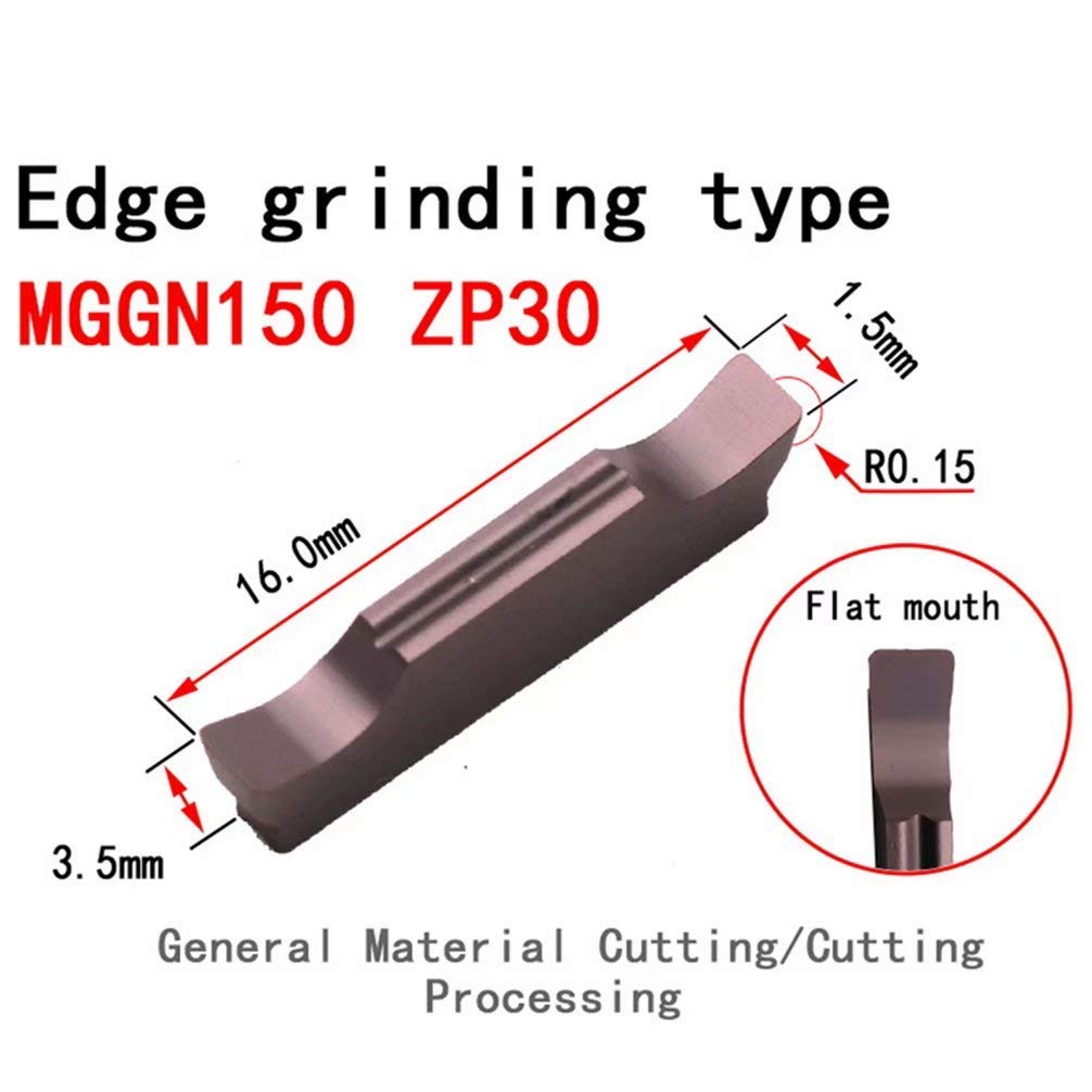 10 pcs MGGN300 ZP30 Acier Inoxydable Cutoff Rainurage Finition Traitement Indexable Inserts En Carbure Solide